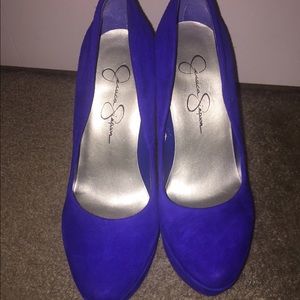 Cobalt Blue Pumps