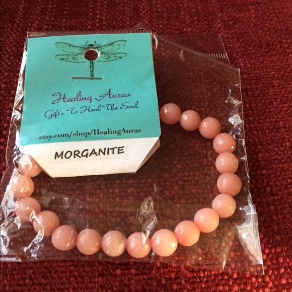 Morganite bracelet