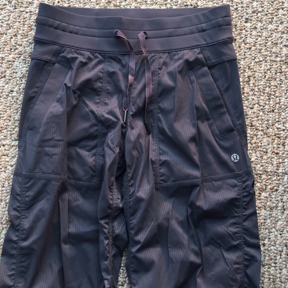 Lululemon dark plum scrunch pants (XL length)