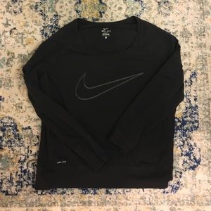 Nike DRI FIT Black Sweatshirt