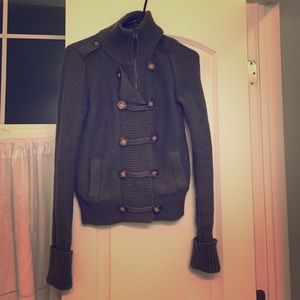 American eagle zip up sweater