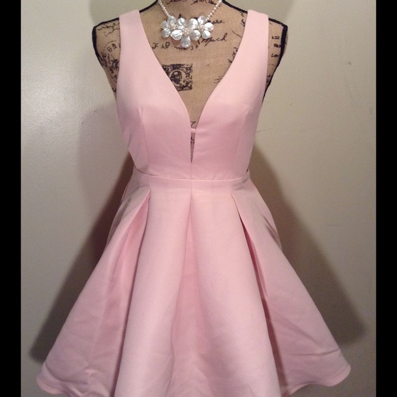 F21 Petal Pink Cocktail Dress