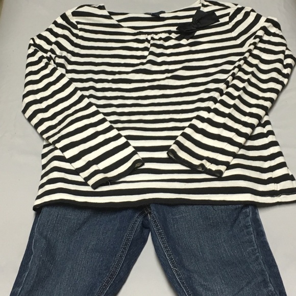 GapKids XXL(14-16) girls b/w striped shirt