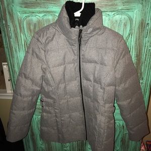 Grey and black heavy jacket