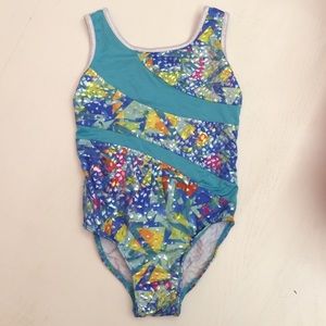 NWOT Girls Leotard and Short