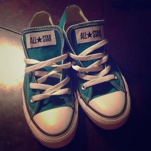 Teal Converse