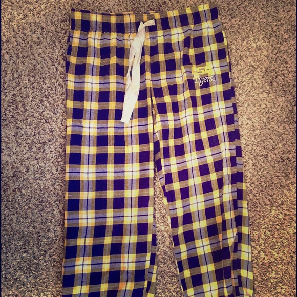 LSU Flannel Pajama Pants