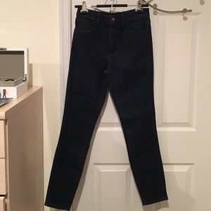 High rise jeans