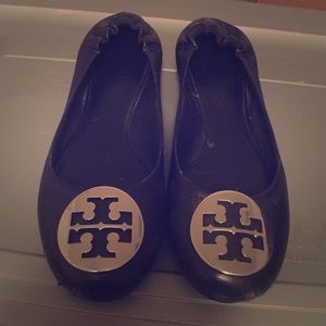 Authentic Tory Burch Patent Leather Flats