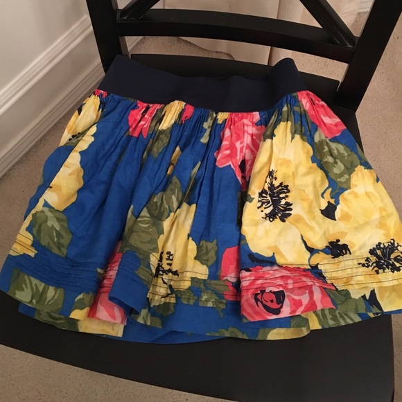 Abercrombie Kids flowered skirt