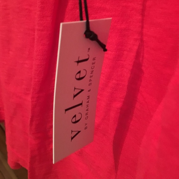 🎉🎉JUST REDUCED🎉🎉Velvet tee - Picture 4 of 4