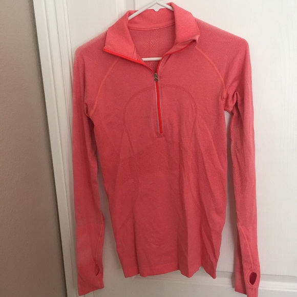Lululemon pink zip up
