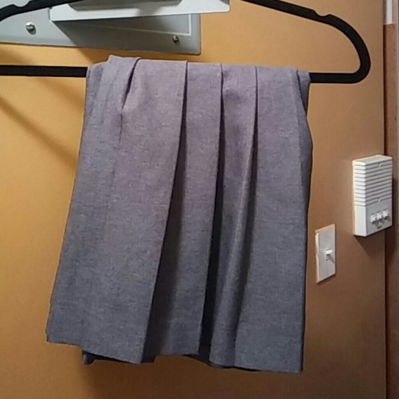 Grey uniform skirts