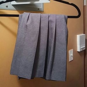 Grey uniform skirts