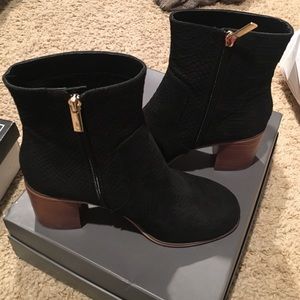 Top shop snake nubuck boot