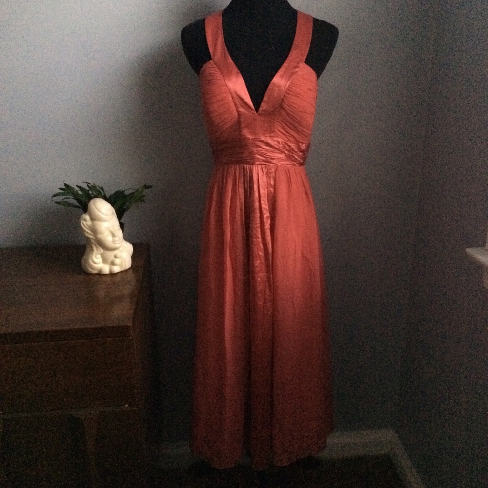 Max & Cleo Silk Sleeveless Cocktail Dress