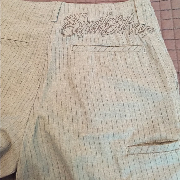 Quiksilver flat front shorts Sz 30 LIKE NEW - Picture 5 of 8