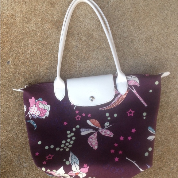 Longchamp Handbags - Women's Long Champ Multi Color Shoulder Bag
