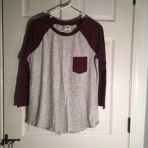 Victoria's Secret PINK Baseball Tee