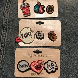 BRAND NEW!! CUTE PINS! All 3 one Price 😀