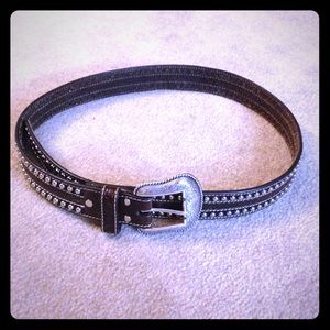 Men's western belt