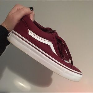 Maroon Old Skool Vans
