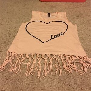 Fringe Crop Top