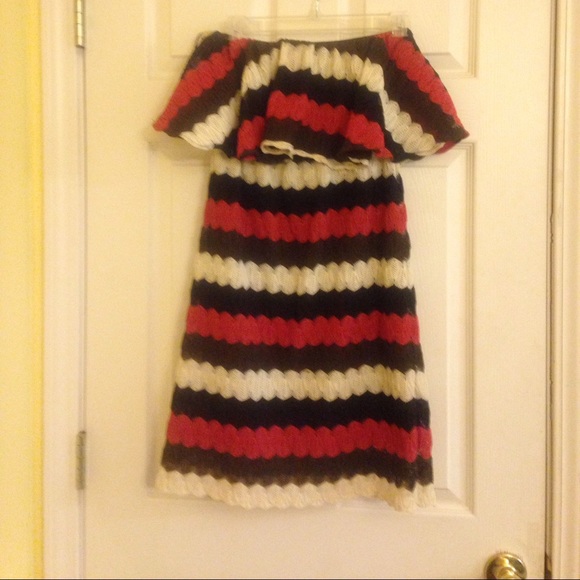 Judith March Multi color, strapless sz sm