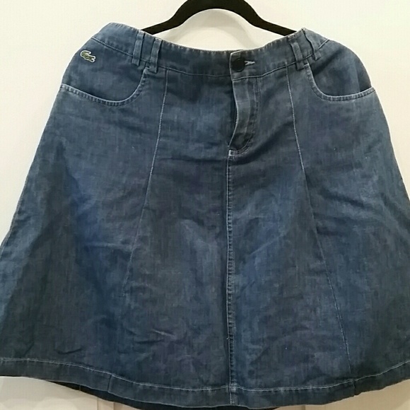 Lacoste Denim Skirt