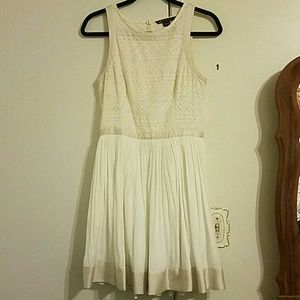 Cream Armani exchange dress