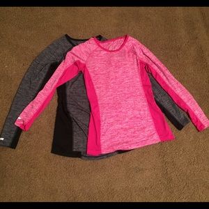 Fitted athletic shirt bundle.