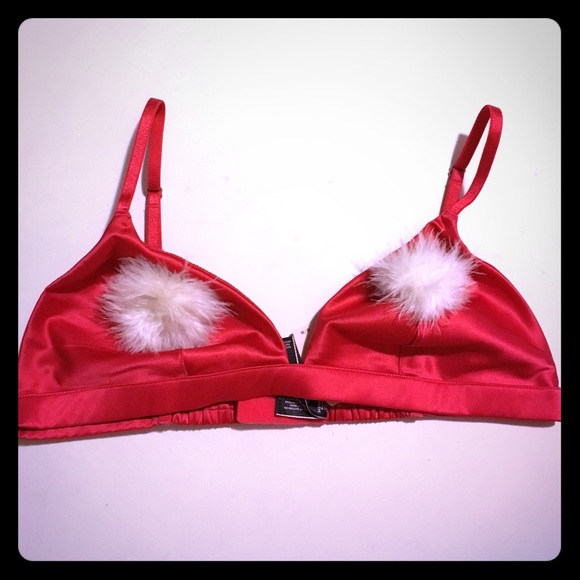 christmas bralette