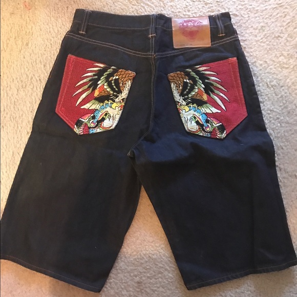 Ed Hardy vintage jean shorts. Never worn.