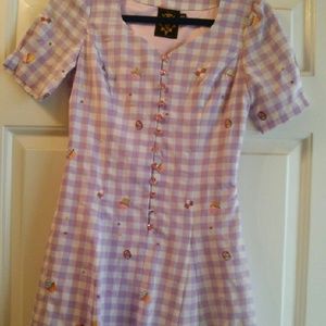 Nishe uk8 cupcake dress missing one button