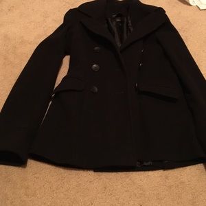 Black Pea coat