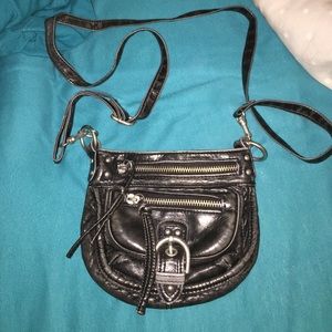 Black cross body bag