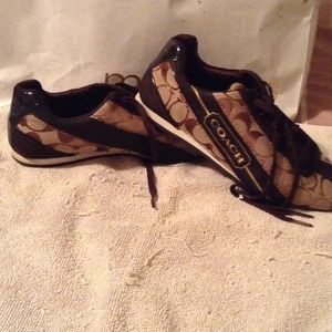 Coach tennis shoes