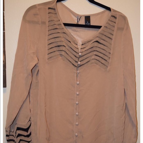 Tan blouse!