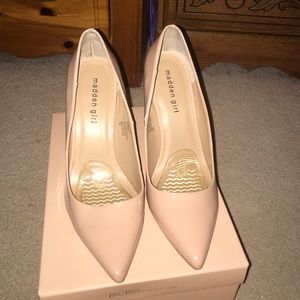 *REDUCED* Madden Girl Blush Nude Heels