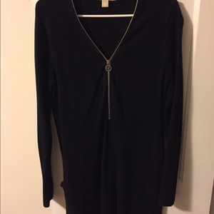 Michael Kors black sweater dress