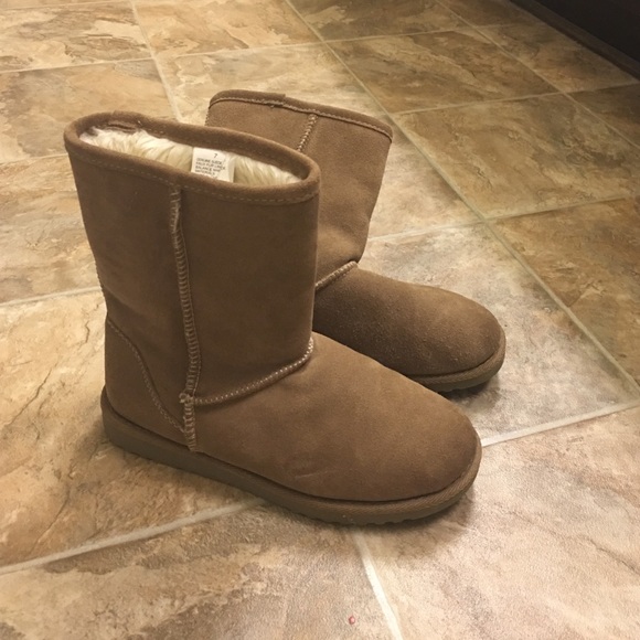 Tan Winter Faux Fur Boots