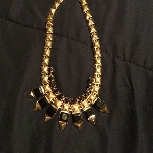 Black and gold necklace