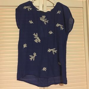 Blue top from Stitch Fix!