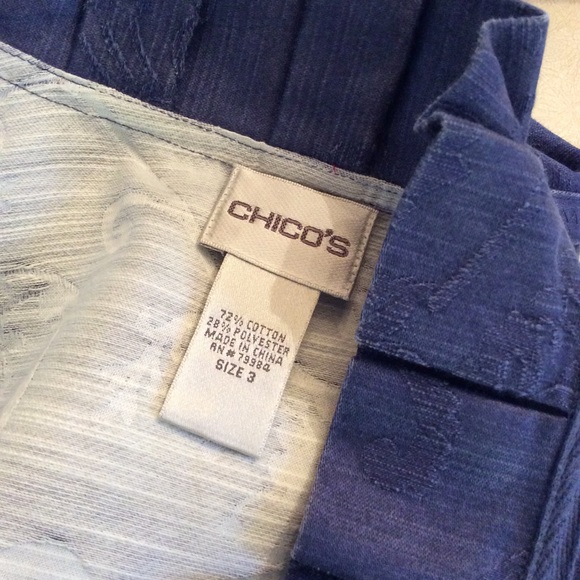 WORN ONCE Pretty Jacket from CHICO'S - Picture 3 of 3