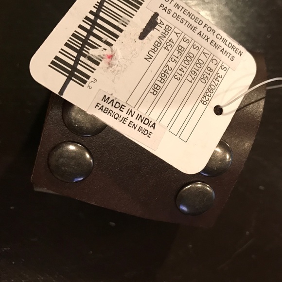 Free People monza leather cuff brown - Picture 3 of 4