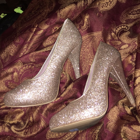 sparkly heels