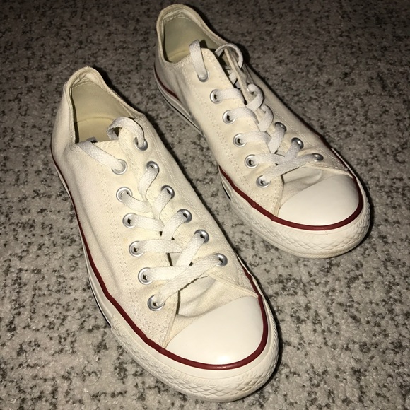 White Converse Chucks