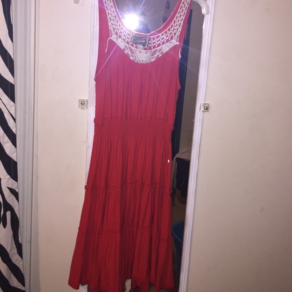 Red/Orange Summertime Dress