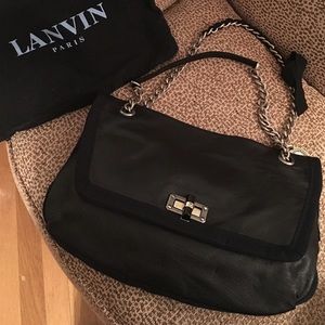 Lanvin "Happy" Flap over Shoulder Bag