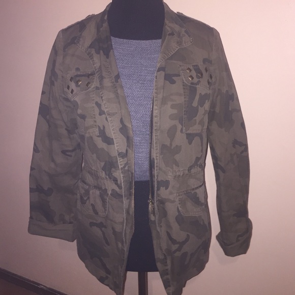SALE Maurices Studded Military Jacket